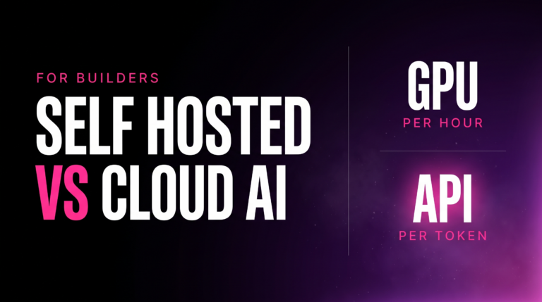 Featured image for Self-Hosted vs Cloud AI for Job Search Apps: The Real Math (2026)