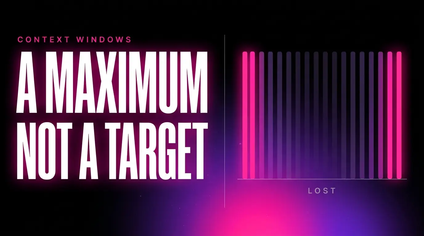The lost in the middle effect in a context window, with information at the start and end used reliably and the middle fading out.
