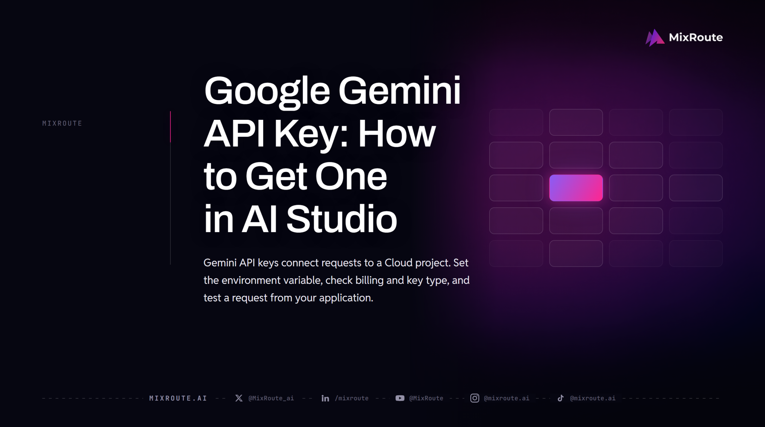 Google Gemini API Key: How to Get One in AI Studio