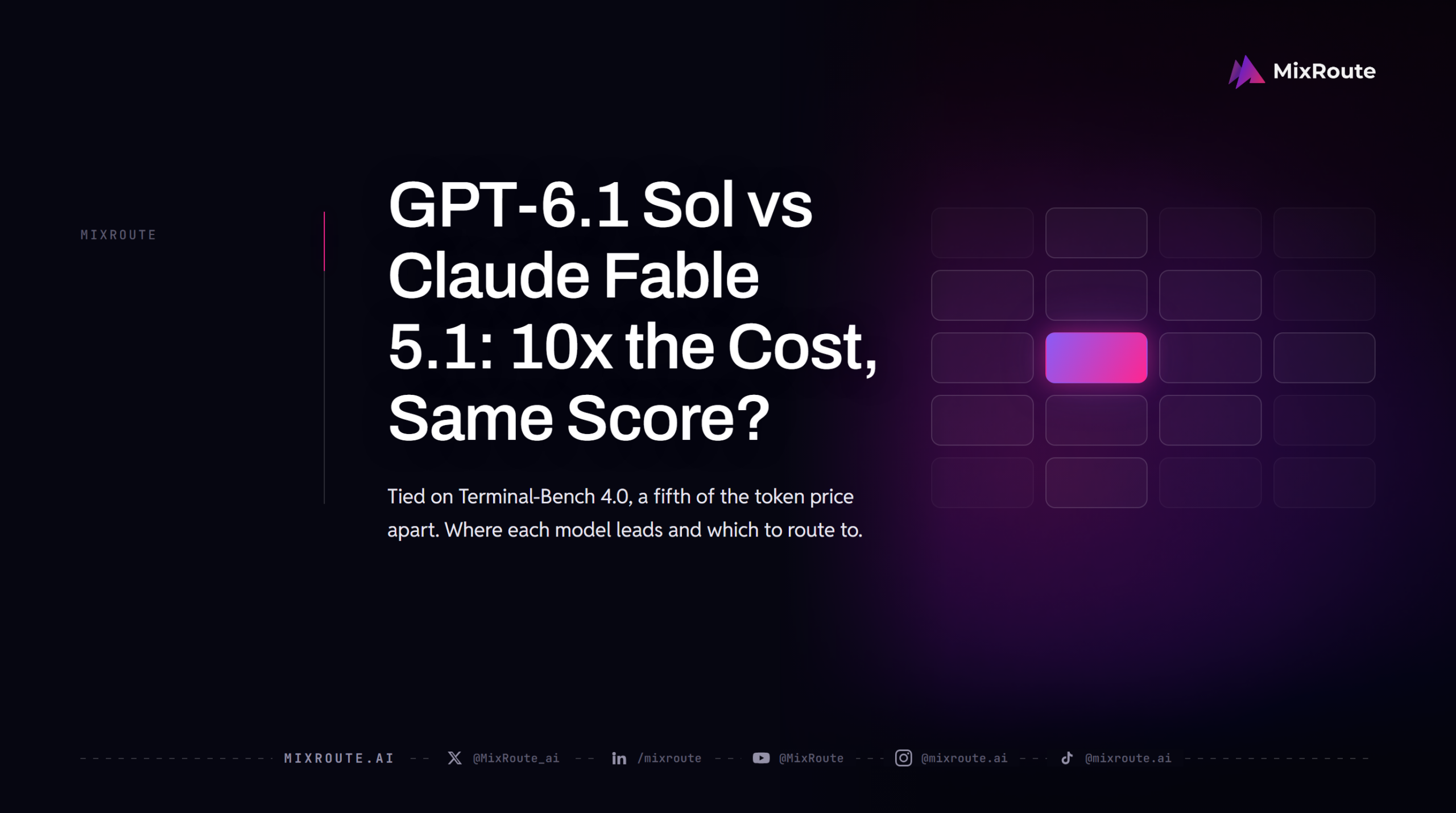 GPT-6.1 Sol vs Claude Fable 5.1: 10x the Cost, Same Score?