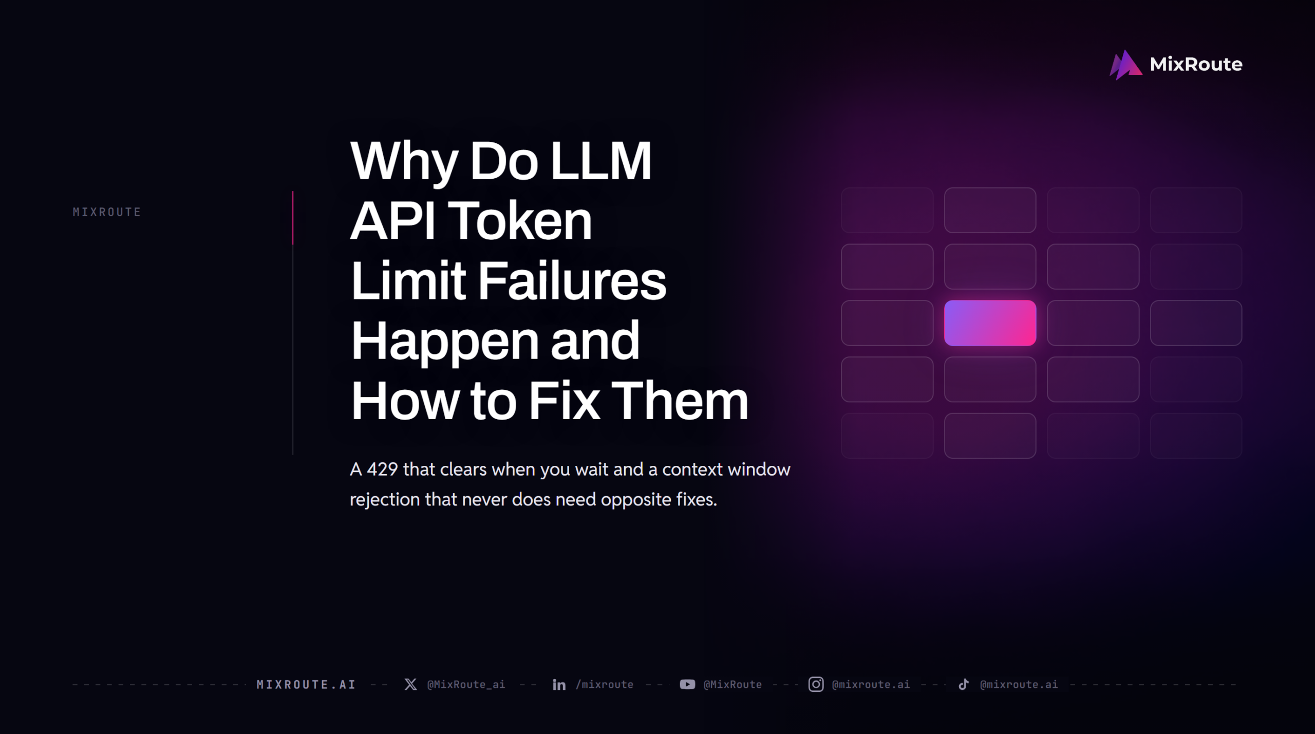 Why Do LLM API Token Limit Failures Happen and How to Fix Them 1 Why Do LLM API Token Limit Failures Happen and How to Fix Them