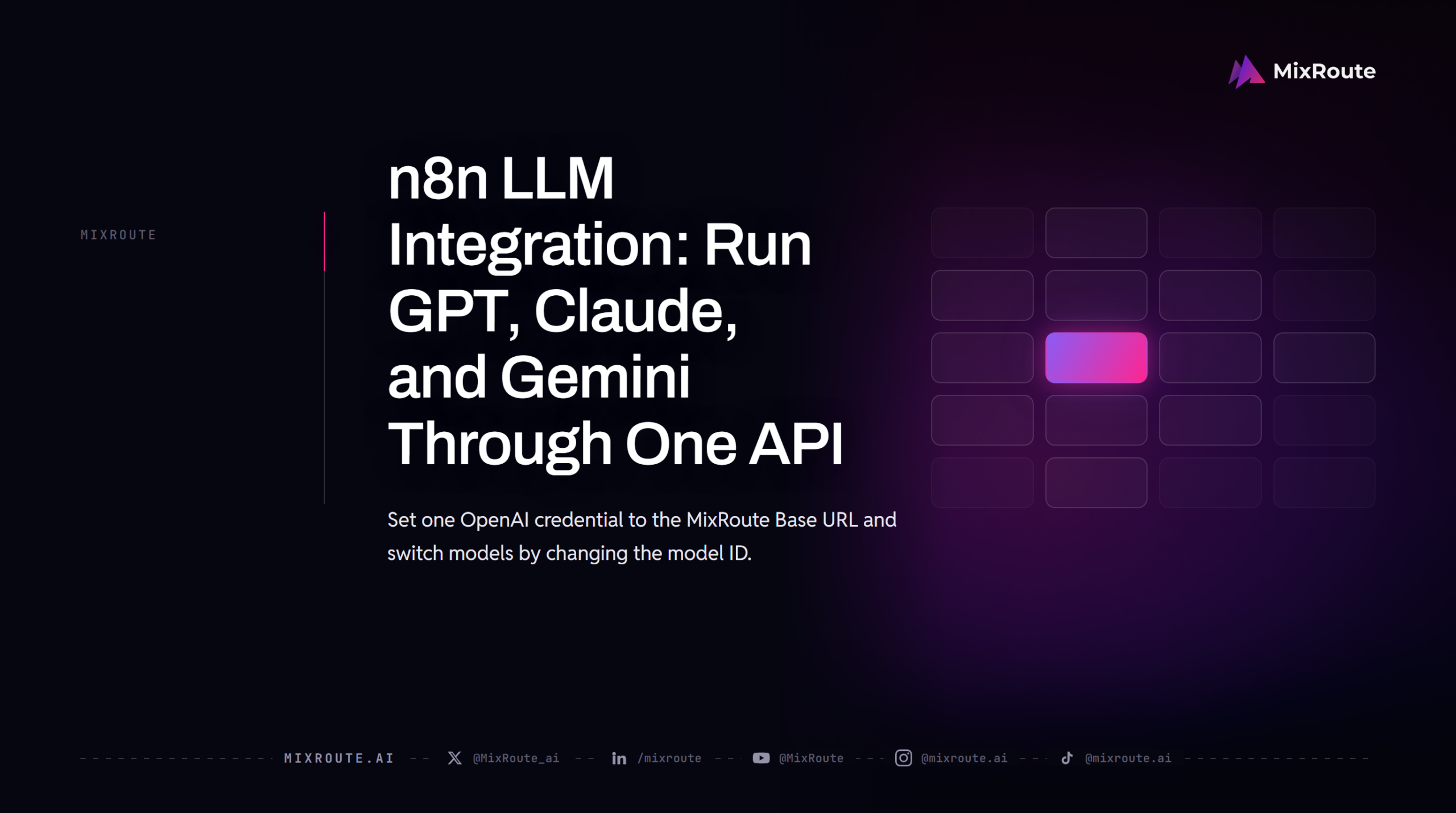 n8n LLM Integration: Run GPT, Claude, and Gemini Through One API