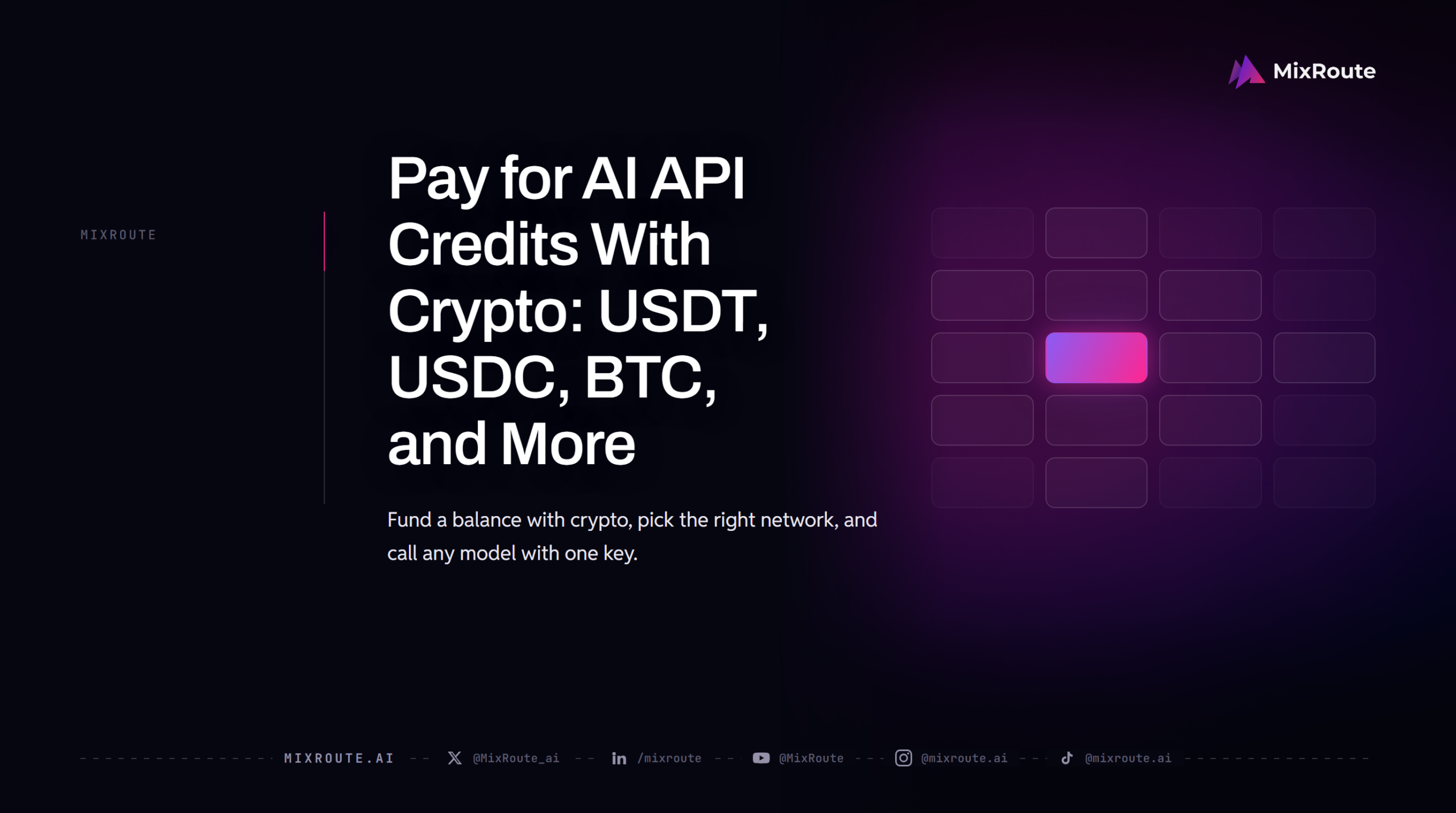Pay for AI API Credits With Crypto: USDT, USDC, BTC, and More